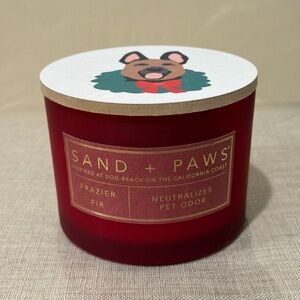 Sand + Paws Frazier Fir 12 oz Candle - 2-Wick
